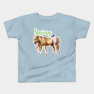 Springtime Pony Kids T-Shirt